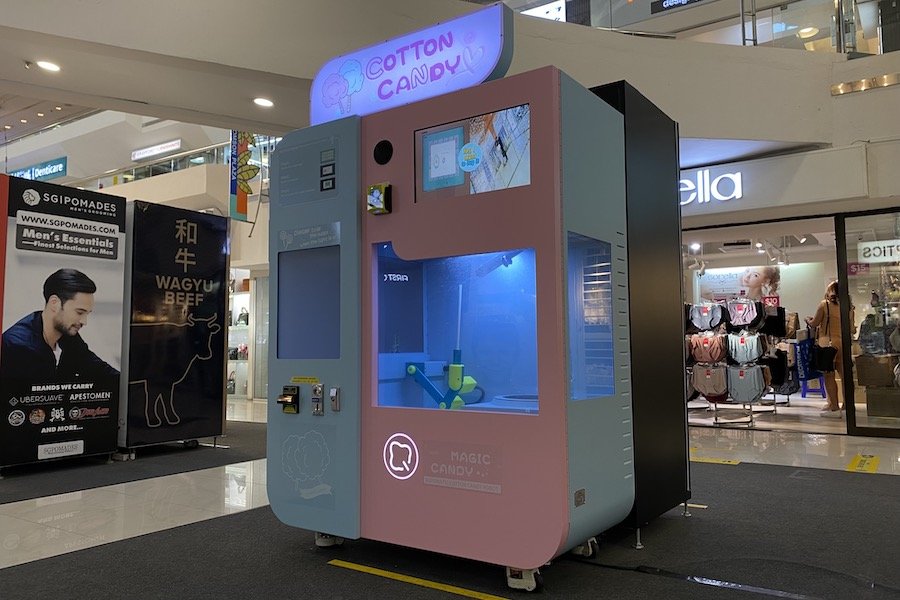 How Does A Cotton Candy Vending Machine Work?
