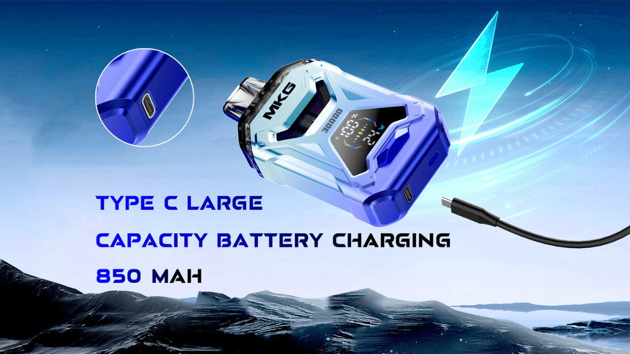 Savor the Unique MKG X Vape Flavors: Refreshing Sea Salt Lemon, Lime Passion Fruit, and Kiwi Passion Fruit