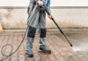 Gas-powered pressure washer is a good choice