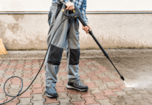Gas-powered pressure washer is a good choice